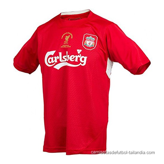 1ª Camiseta Liverpool UCL Retro 2005 - Haga un click en la imagen para cerrar